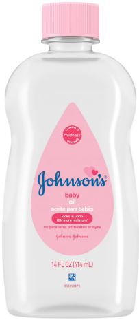 JOHNSON'S BABY OIL 14oz