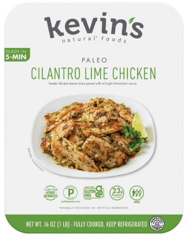 KEVIN'S CILANTRO LIME CHICKEN 16oz @ .88 WALMART KEVIN'S CILANTRO LIME CHICKEN 1lb