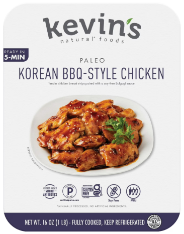 KEVIN'S KOREAN BBQ-STYLE CHICKEN 16oz @ .88 WALMART KEVIN'S KOREAN BBQ-STYLE CHICKEN 1lb