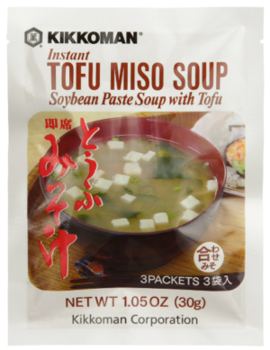 KIKKOMAN SOYBEAN PASTE WITH TOFU INSTANT SOUP 3PK