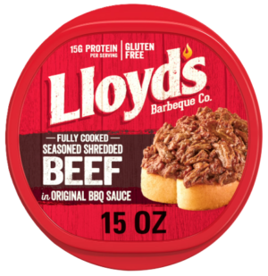 LLOYD'S SEASONED SHREDDED BEEF @ .48 WALMART - TP LLOYD'S SEASONED SHREDDED BEEF W. ORIGINAL BBQ SAUCE