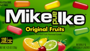 MIKE & IKE ORIGINAL FRUITS 4.25oz BOX