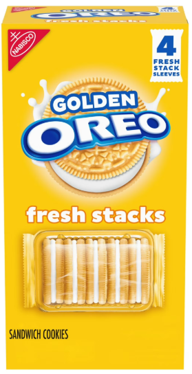 NABISCO FRESH STACKS GOLDEN OREO 4PK