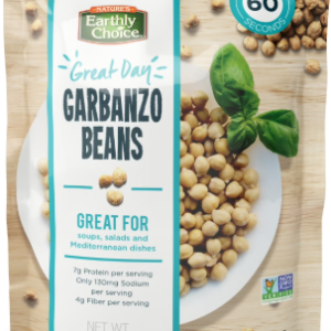 NATURE'S EARTHLY CHOICE GARBANZO (CHICK PEAS) BEANS