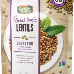 NATURE'S EARTHLY CHOICE LENTILS