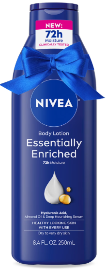 NIVEA ESSENTIALLY ENRICHED BODY LOTION WITH HYALURONIC ACID & ALMOND OIL