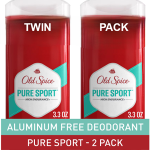 OLD SPICE HIGH ENDURANCE DEODORANT- PURE SPORT - 2PK