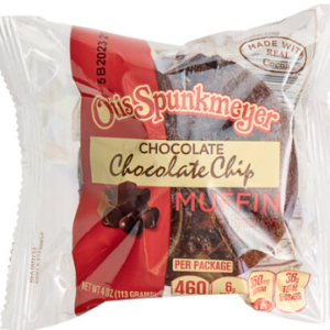 OTIS SPUNKMEYER DOUBLE CHOCOLATE CHIP MUFFIN