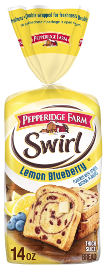 PEPPERIDGE FARM LEMON BLUEBERRY