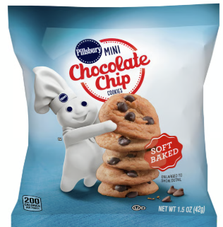 PILLSBURY MINI CHOCOLATE CHIP COOKIES