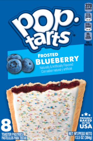 POP-TARTS FROSTED BLUEBERRY