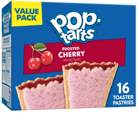 POP-TARTS FROSTED CHERRY 16PK