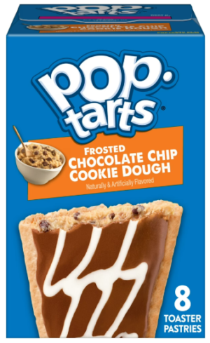 POP-TARTS FROSTED CHOCOLATE CHIP COOKIE DOUGH 8PK