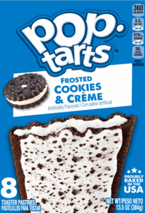 POP-TARTS FROSTED COOKIES & CREME