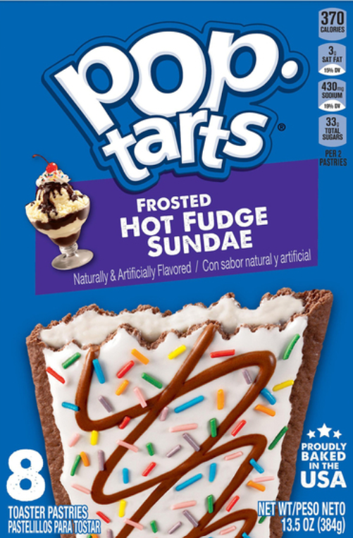 POP-TARTS FROSTED HOT FUDGE SUNDAE