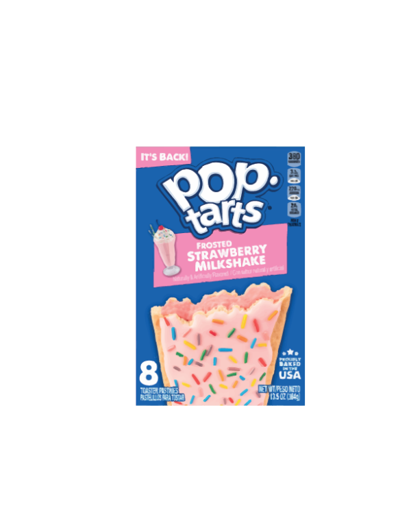 POP-TARTS FROSTED STRAWBERRY MILKSHAKE