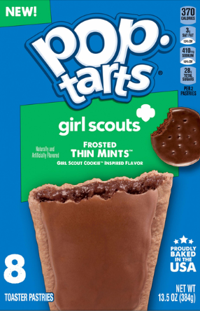 POP-TARTS GIRL SCOUTS FROSTED THIN MINTS