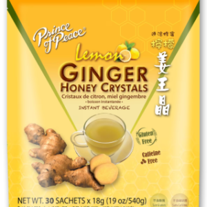 PRINCE OF PEACE GINGER HONEY CRYSTALS LEMON
