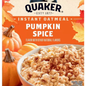 QUAKER OATS INSTANT PUMPKIN SPICE OATMEAL 8PK