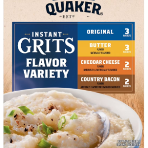 QUAKER OATS INSTANT VARIETY FLAVORS GRITS 10PK