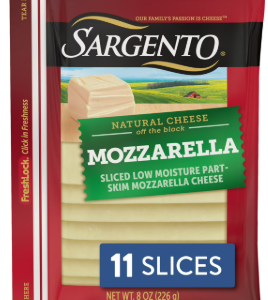 SARGENTO MOZZARELLA CHEESE SLICES