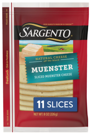 SARGENTO MUENSTER CHEESE SLICES