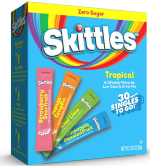SKITTLES TROPICAL VARIETY PK 30ct