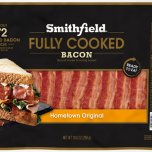 SMITHFIELD FULLY COOKED BACON 72ct