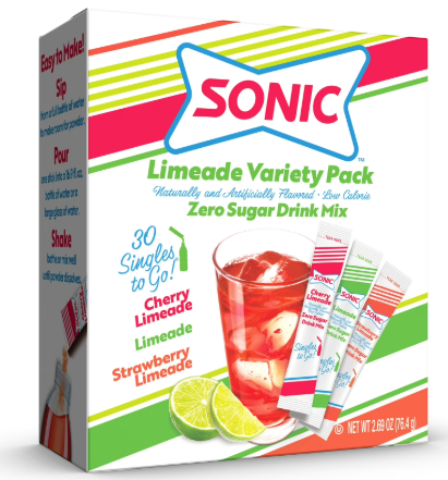 SONIC LIMEADE VARIETY PK 30ct