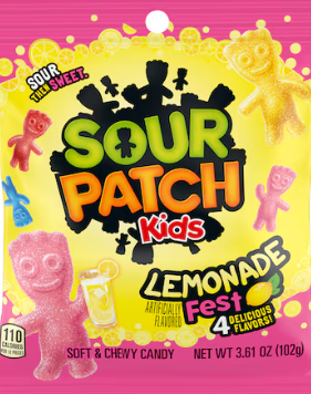 SOUR PATCH KIDS LEMONADE FEST 3.61oz .75 @ width=