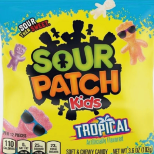SOUR PATCH KIDS  - TROPICAL 3.6oz BAG