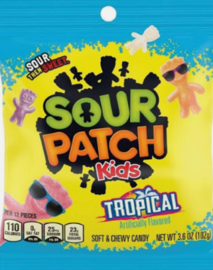SOUR PATCH KIDS TROPICAL 3.6oz .75 @ width=