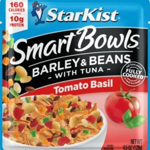 STARKIST SMART BOWLS BARLEY & BEANS W. TUNA - TOMATO BASIL