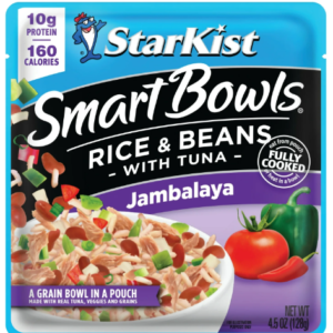 STARKIST SMART BOWLS RICE & BEANS W. TUNA - JAMBALAYA
