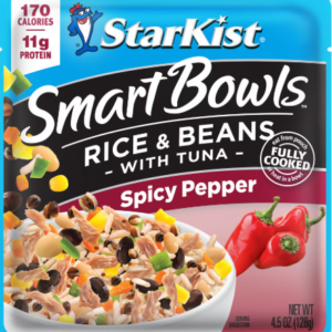STARKIST SMART BOWLS RICE & BEANS W. TUNA - SPICY PEPPER