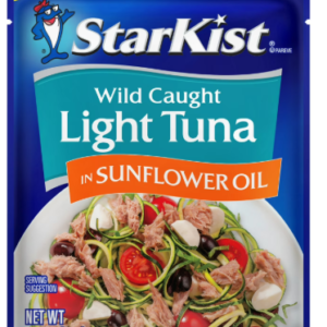 STARKIST WC LIGHT TUNA IN SUNFLOWER OIL