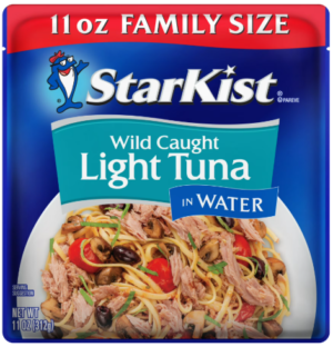 STARKIST WILD CAUGHT LIGHT TUNA IN WATER 11oz