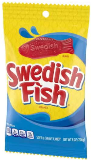 SWEDISH FISH 8oz BAG