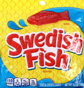 SWEDISH FISH ORIGINAL 3.6oz BAG