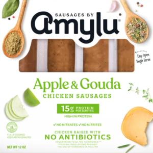 AMYLU APPLE & GOUDA CHICKEN SAUSAGE