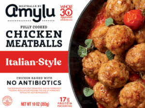 AMYLU ITALIAN STYLE CHICKEN MEATBALLS