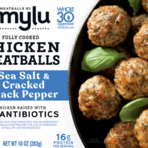 AMYLU SEA SALT & CRACKED BLACK PEPPER CHICKEN MEATBALLS