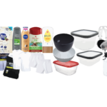 2 QT FOOD STORAGE CONTAINER WITH BLACK LID 1ct