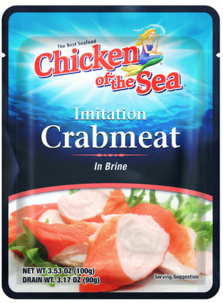 CHICKEN OF THE SEA IMITATION CRABMEAT