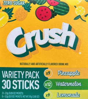 CRUSH FRUITY VARIETY PK 30ct