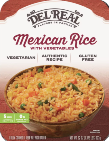 DEL REAL MEXICAN RICE 1.4LBS