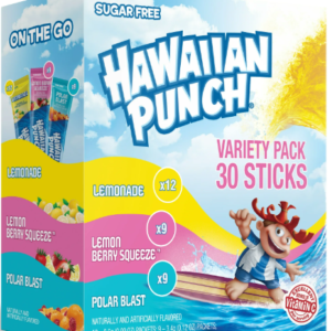 HAWAIIAN PUNCH PARADISE VARIETY DRINK MIX 30pk
