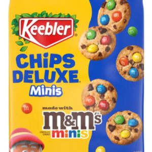 KEEBLER MINI CHIPS DELUXE W. M&M's COOKIES