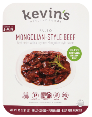 KEVIN'S MONGOLIAN STYLE BEEF 1lb