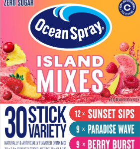 OCEAN SPRAY CRANBERRY ISLAND MIXES 30ct